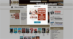 Desktop Screenshot of cinemalido-straphael.com